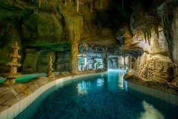 Wasserpark suntago Kunstfelsen, Grotte, Grottennachbildung